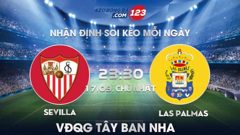 Soi Kèo Trực Tiếp Sevilla vs Las Palmas – 23h30 ngày 17/09/2023 – VĐQG Tây Ban Nha