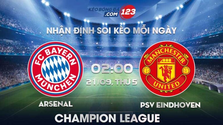 Soi kèo trực tiếp Bayern Munich vs Man United – 02h00 ngày 21/09/2023 – Champion League