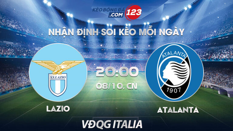 Soi kèo Lazio vs Atalanta – 20h00 ngày 08/10/2023 – VĐQG Italia